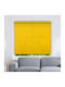 BetterHome Roller Blinds 583004 Partial Blackout Yellow Width 100x Height 120cm MHB-7005-17-100x120