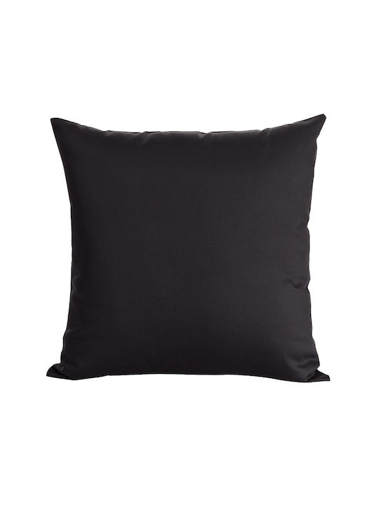 Extrapościel Decorative Pillow Case 100% Cotton Black 40x40cm