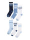 Nike Kids' Socks Blue 6 Pairs