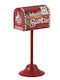 Weihnachtsmann Dekorativ Weihnachtsmann Metall 32x16x12,5cm