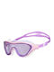 Arena One Mask Swimming Goggles Kids with Anti-Glare Lenses Purple