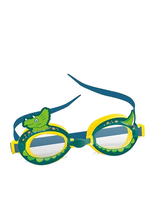Luna Swimming Goggles Kids Light Blue