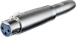 Weiblicher XLR-Konverter auf 6,3 mm weiblich