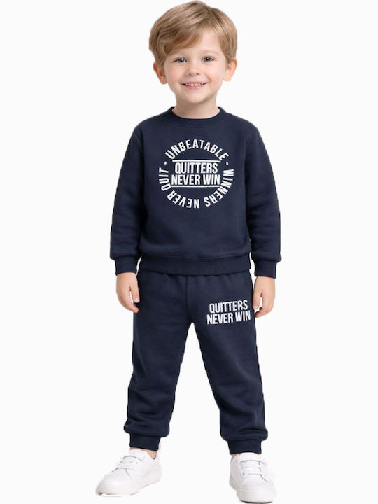 Kinder Sweatpants Set Blau