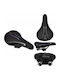 Selle Bassano Σέλα Ποδηλάτου Μαύρη 280 x 155 mm