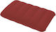 Inflatable Camping Pillow Velour Red 47x31cm