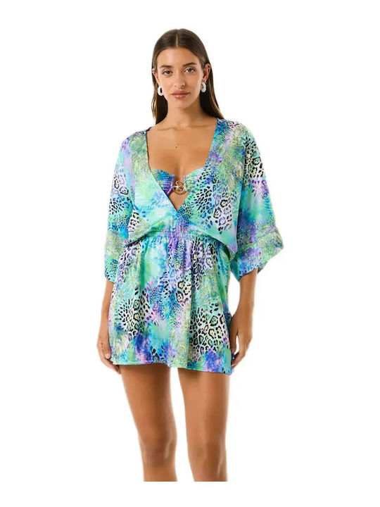 4Giveness Blue Beachwear Dress