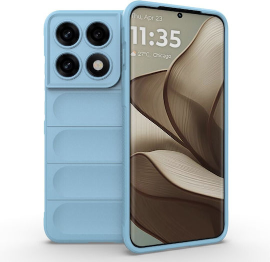 SSCase Silikon Rückseite Blau Handyhüllen Motorola Edge 70 Pro