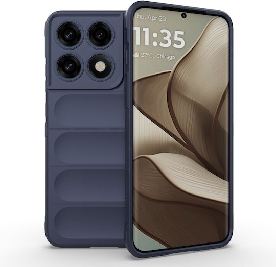 SSCase Silikon Rückseite Blau Handyhüllen Motorola Edge 70 Pro