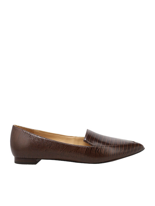 Γυναικεία Loafers σε Καφέ Χρώμα