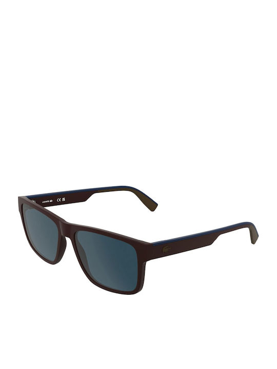 Lacoste Men's Sunglasses with Red Frame and Red...