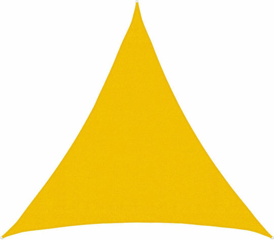 vidaXL Triangle Yellow Shade Sail 2m