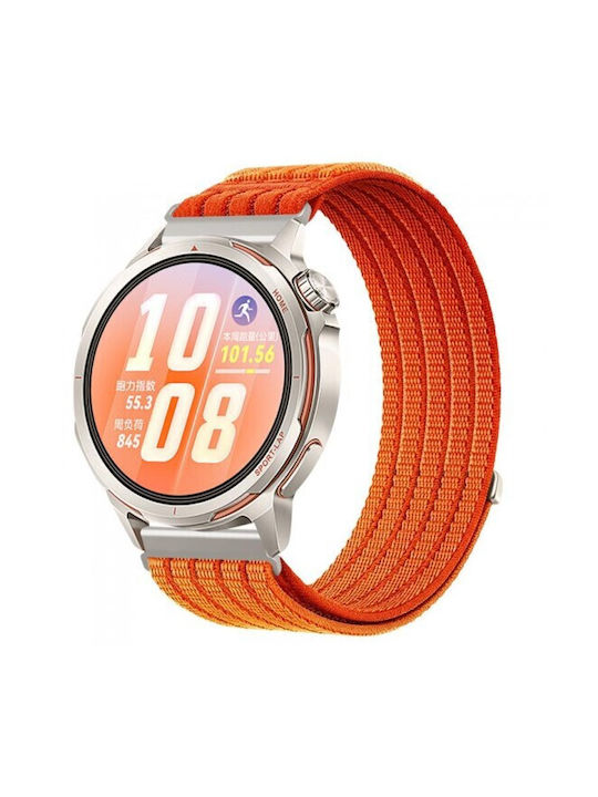 Tragbares Band Orange Amazfit Bip 5
