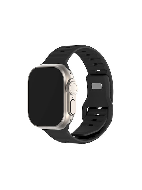 Sonique Silikonarmband Schwarz