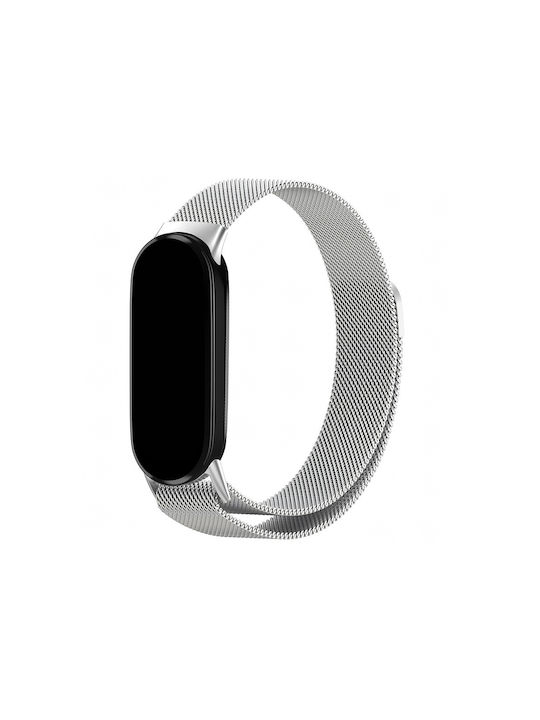 Sonique Tragbares Silberband (Smart Band 8 / Smart Band 9 / Smart Band 10 Huawei Band 8) Sonique Tragbares Silberband (Smart Band 8 / Smart Band 9 / Smart Band 10 Huawei Band 8)