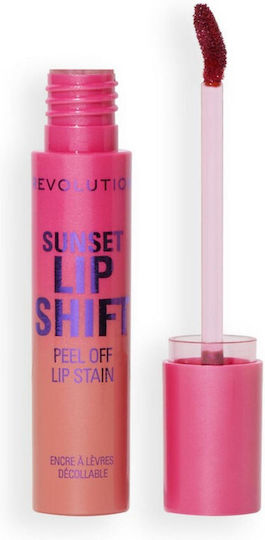 Revolution Beauty Sunset Lip Shift Lip Gloss Pink 3.6ml