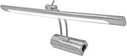 Horoz Electric Bathroom Wall Lamp with LED Silver
