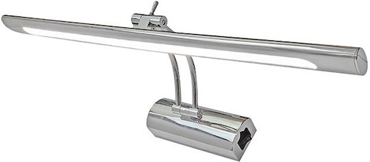 Horoz Electric Bathroom/Panel Wall Lamp with Integrated LED and Natural White Light Silver