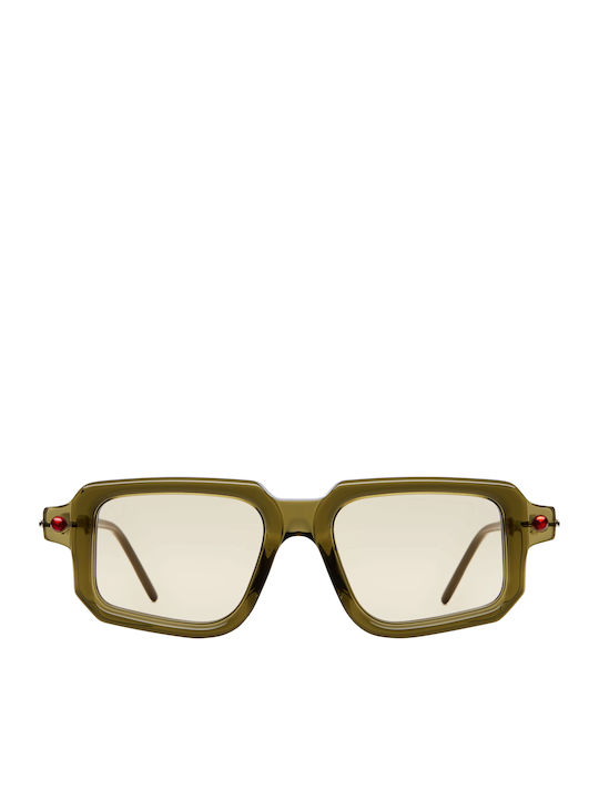 Kuboraum Unisex Sunglasses with Green Frame