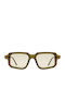 Kuboraum Unisex Sunglasses with Green Frame