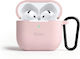 Etteri Калъф Силиконов с Кука в Розов Цвят за Apple AirPods 4