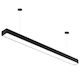 Leggenda LED Commercial Linear Ceiling Lighting 36W Cold White L120xH7cm