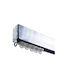 BetterHome Heavy Duty One-Way Curtain Track with Mechanism from Stainless Steel in Silver Colour 180cm MHB-521007-180