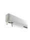 BetterHome Heavy Duty One-Way Curtain Track with Aluminum Mechanism in White Colour 120cm MHB-521015-120