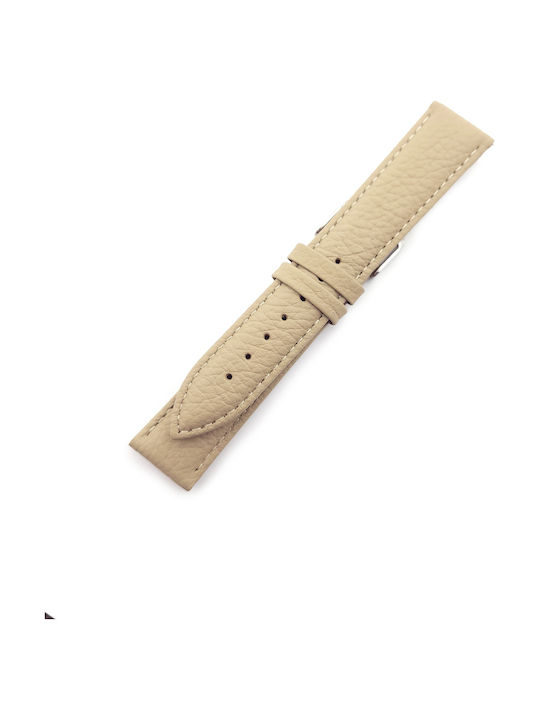 Curea Curea Din Piele Bej 12mm