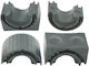 Front Stabilizer Ring Set Audi A3 S3 Sportback Limousine Qu 2004-2013 Rdw 1k0411303bk