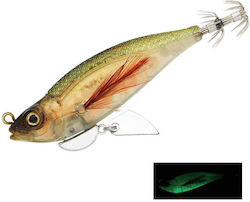 Little Jack Huggos Squid Jig Fluorescent 7