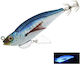 Little Jack Huggos Squid Jigs Fluorescent Silver 2