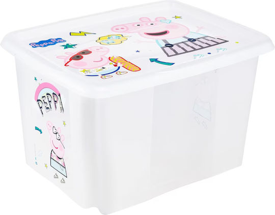 Keeeper Cutie Depozitare Jucării Din Plastic Transparent 55.5x40x30cm