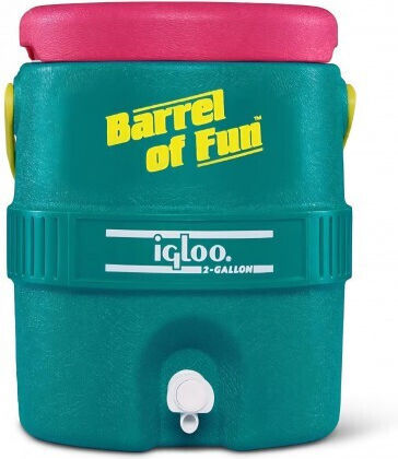 Igloo Μπουκάλι Θερμός 11.4lt Πράσινο με Λαβή