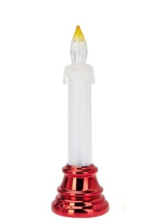 Weihnachtskerze Kunststoff Batterie 15x5cm Verschiedene Farben