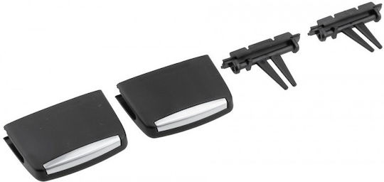 Set 2 Front Ventilation Grill Buttons Sliding Button Adjustment Compatible Bmw X5 E70 2006-2013 X6 E71 2007-2014
