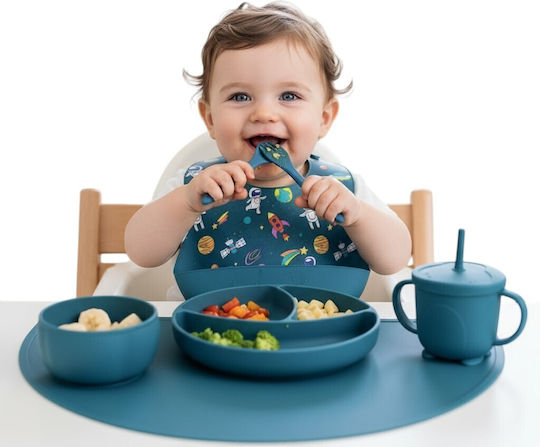 Queen Mother Space Odyssey Complete Silicone Feeding Set 8 Pieces
