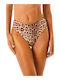 Bikini Slip Ψηλόμεσο Animal Print