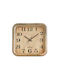 Tr283714 Wall Clock Plastic Beige 30x30cm