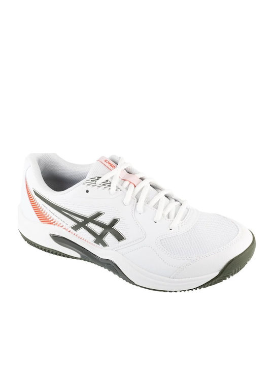 ASICS Geldedicate 9 Ανδρικά Παπούτσια Τένις για Χωμάτινα Γήπεδα Λευκά