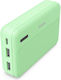 HAMA Pocket 10 Baterie externă 10000mAh cu 2 Po...