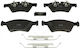 Front Brake Pads Mercedes ML 280CDI-500 05 0004201105