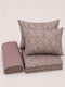 Comfort Σετ Σεντόνι με 1 Μαξιλαροθήκη King Size 270x220εκ. Ροζ (4τμχ)