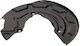 Brake Disc Protector Audi A3 8v 12 Front Right 5q0615312d