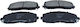 Front Brake Pads Chrysler Pacifica 2017 68317914ac