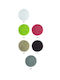 Abyss & Habidecor Cotton Round Bath Mat Labyrinthe 040145-01 Grey Diameter 65cm Various Colours