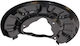 Brake Disc Protector Hyundai I30 Iii 16 Rear Right 58244g4300