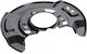 Fast Auto Bremsbeläge & Bremsscheiben Schutzblech Toyota Yaris III 10 Vorderseite Links 477820d050