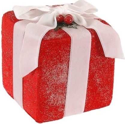 Cutie Decorativă de Crăciun pentru Cadou 15x15 cm