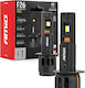 AMiO LED Car Lamps F26 Pro Series H1 12/24V 68W 2900-3550lm 6.000K Full Can-bus Plug&Play 2 Pcs 04869/am 04869/am 04869/am